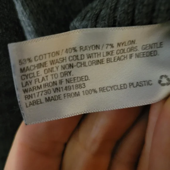 Merona Sweater Geometric Detail - Picture 4 of 4